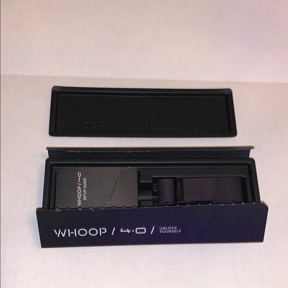 4.0 Black Strap
Whoop 4.0